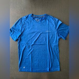 Eddie Bauer Men's Vibrant Blue Short Sleeve Tee